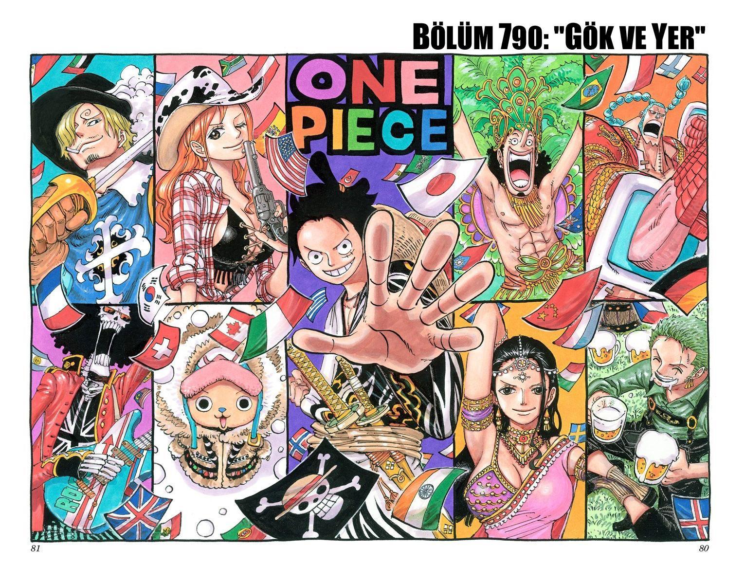 One Piece [Renkli] mangasının 790 bölümünün 2. sayfasını okuyorsunuz.