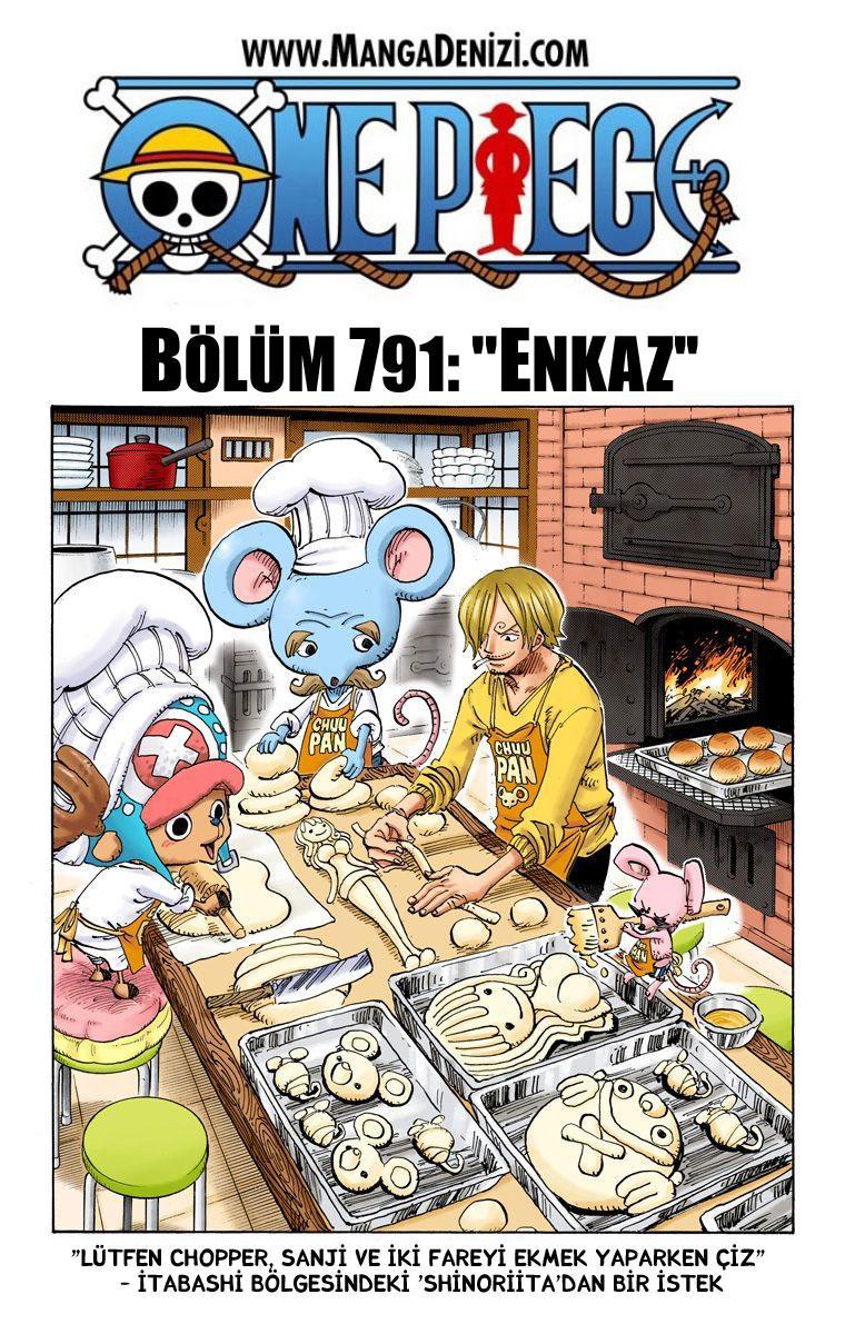 One Piece [Renkli] mangasının 791 bölümünün 2. sayfasını okuyorsunuz.