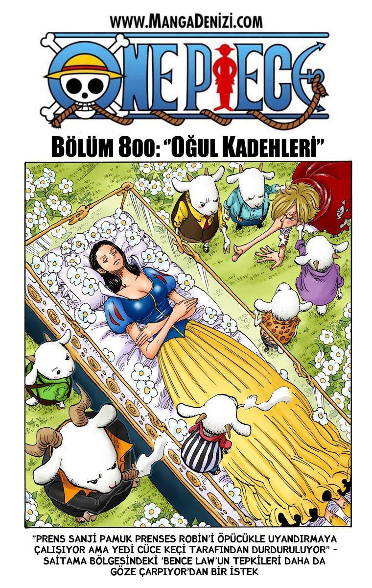 One Piece [Renkli] mangasının 800 bölümünün 2. sayfasını okuyorsunuz.