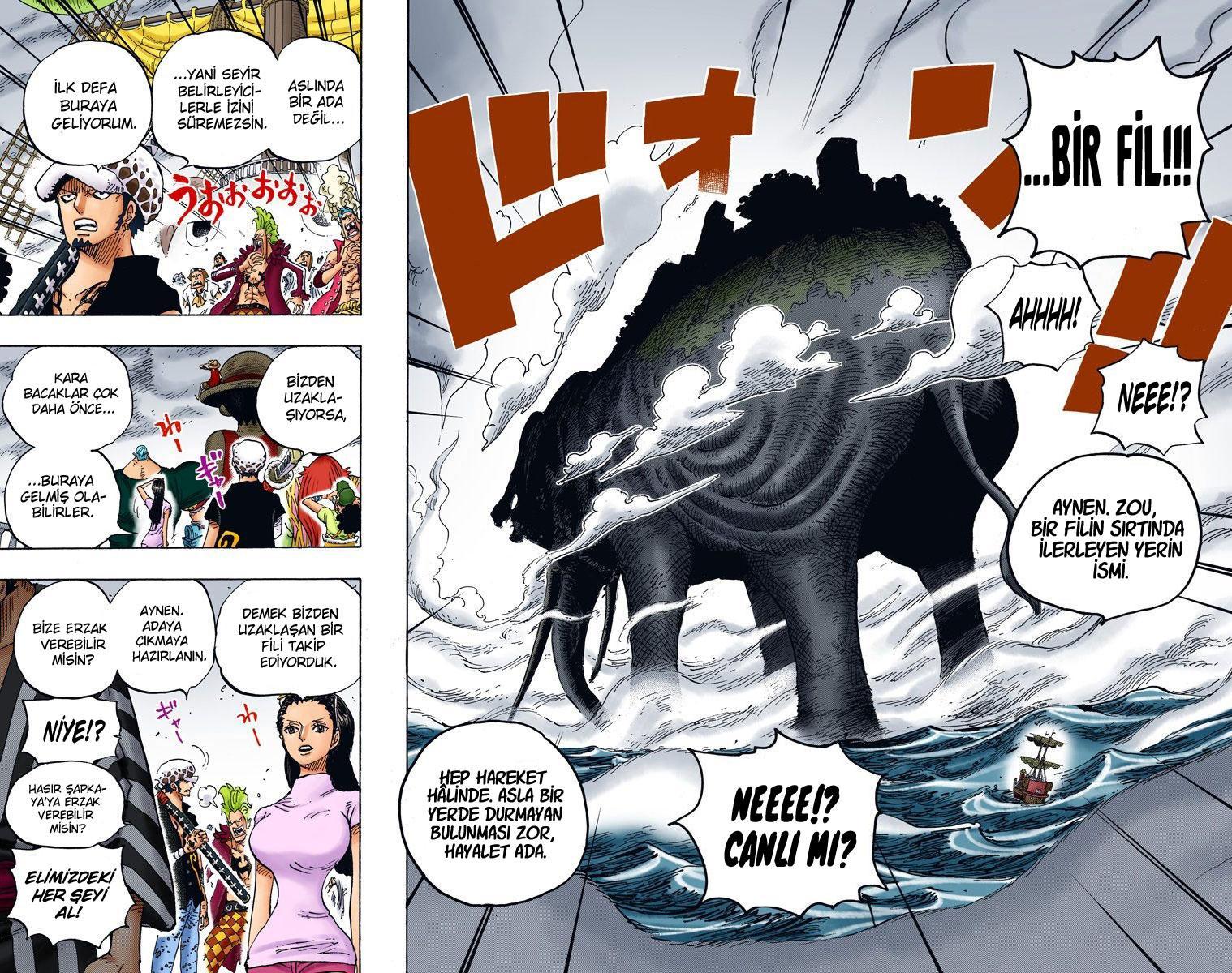 One Piece [Renkli] mangasının 802 bölümünün 14. sayfasını okuyorsunuz.