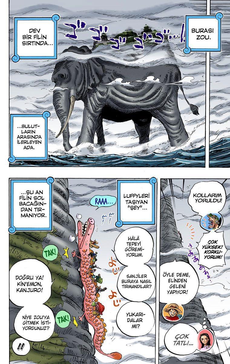 One Piece [Renkli] mangasının 803 bölümünün 13. sayfasını okuyorsunuz.