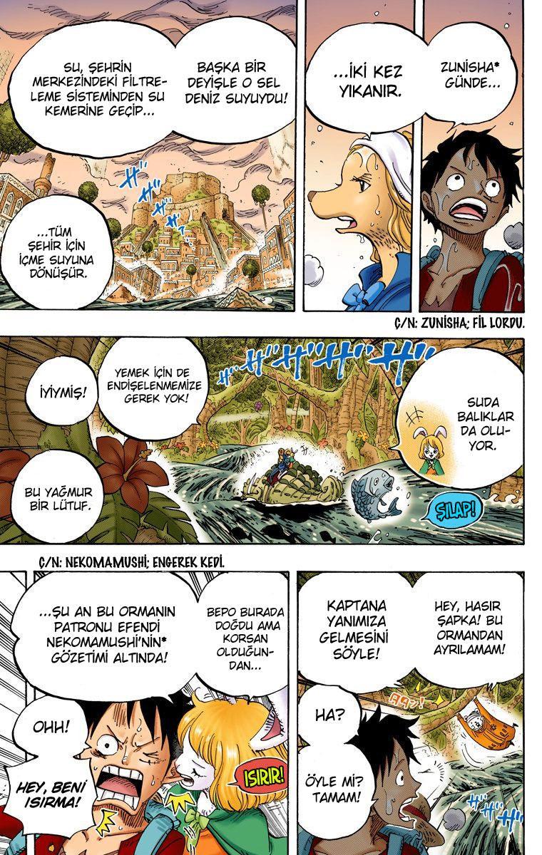 One Piece [Renkli] mangasının 806 bölümünün 6. sayfasını okuyorsunuz.