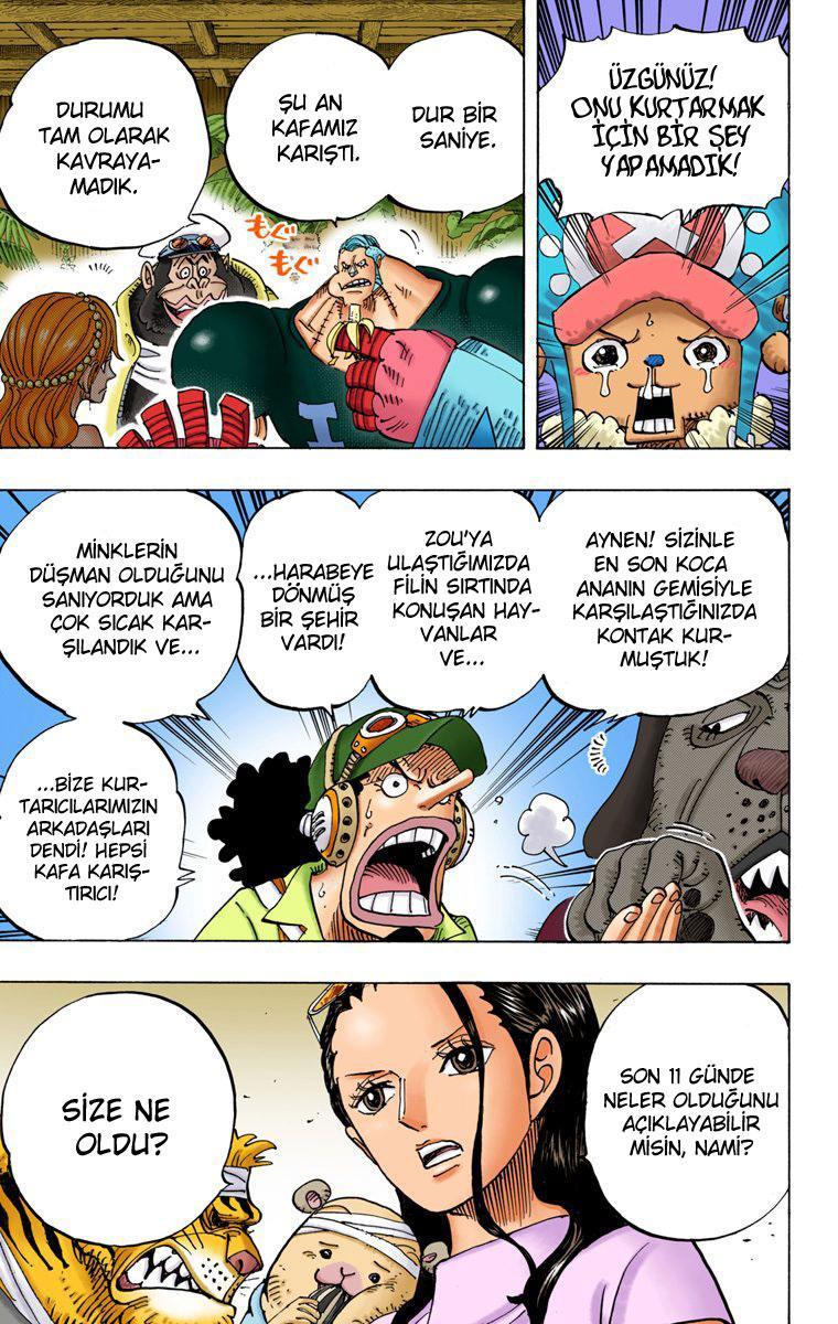 One Piece [Renkli] mangasının 807 bölümünün 7. sayfasını okuyorsunuz.