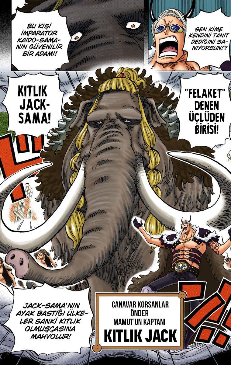 One Piece [Renkli] mangasının 808 bölümünün 5. sayfasını okuyorsunuz.