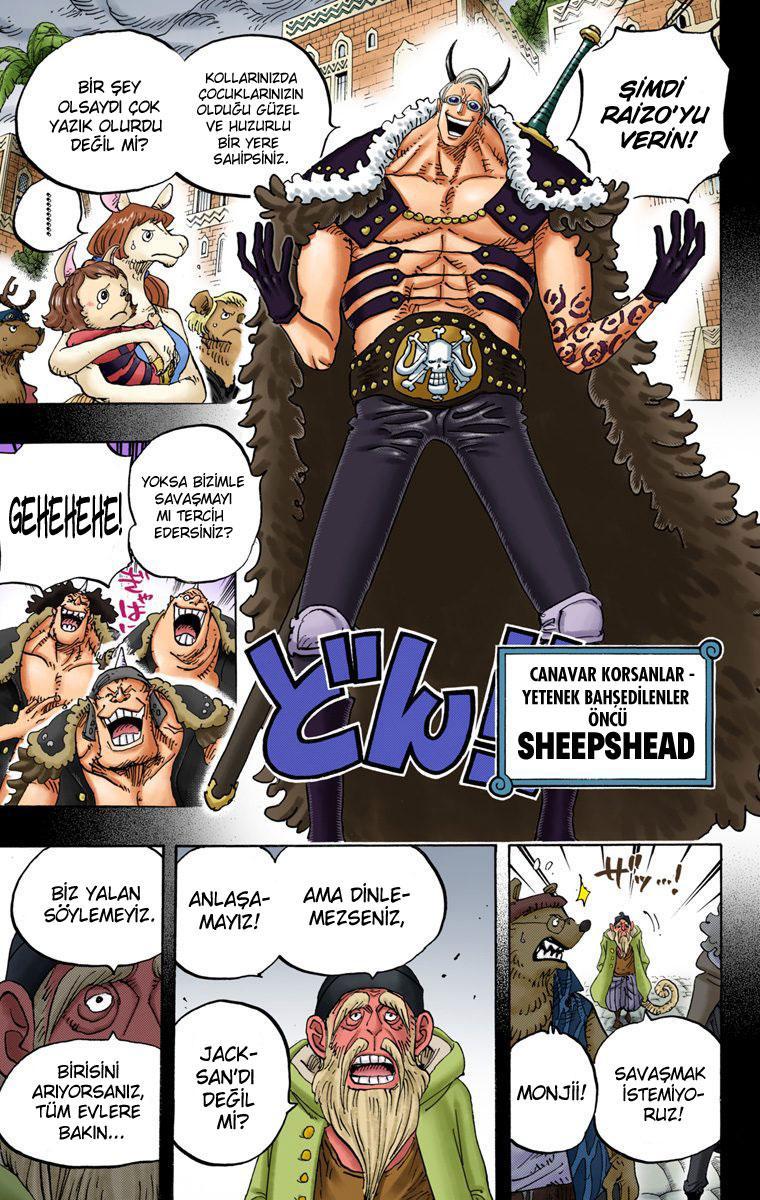 One Piece [Renkli] mangasının 808 bölümünün 6. sayfasını okuyorsunuz.