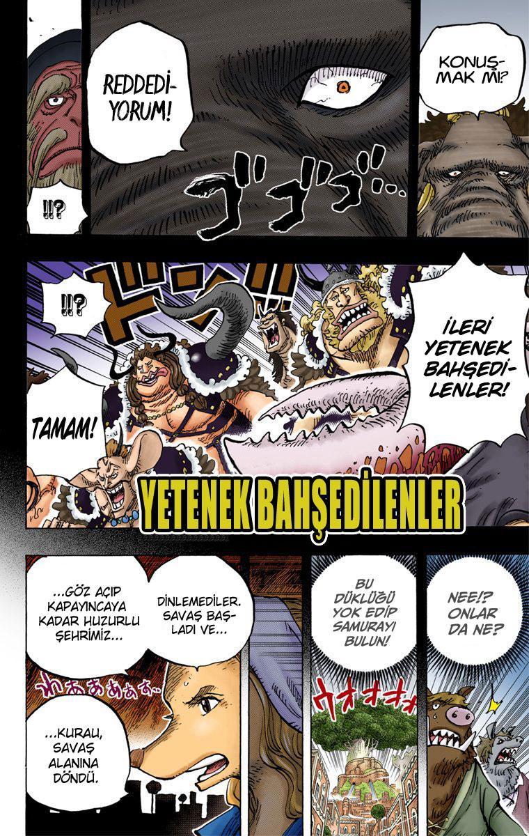 One Piece [Renkli] mangasının 808 bölümünün 10. sayfasını okuyorsunuz.