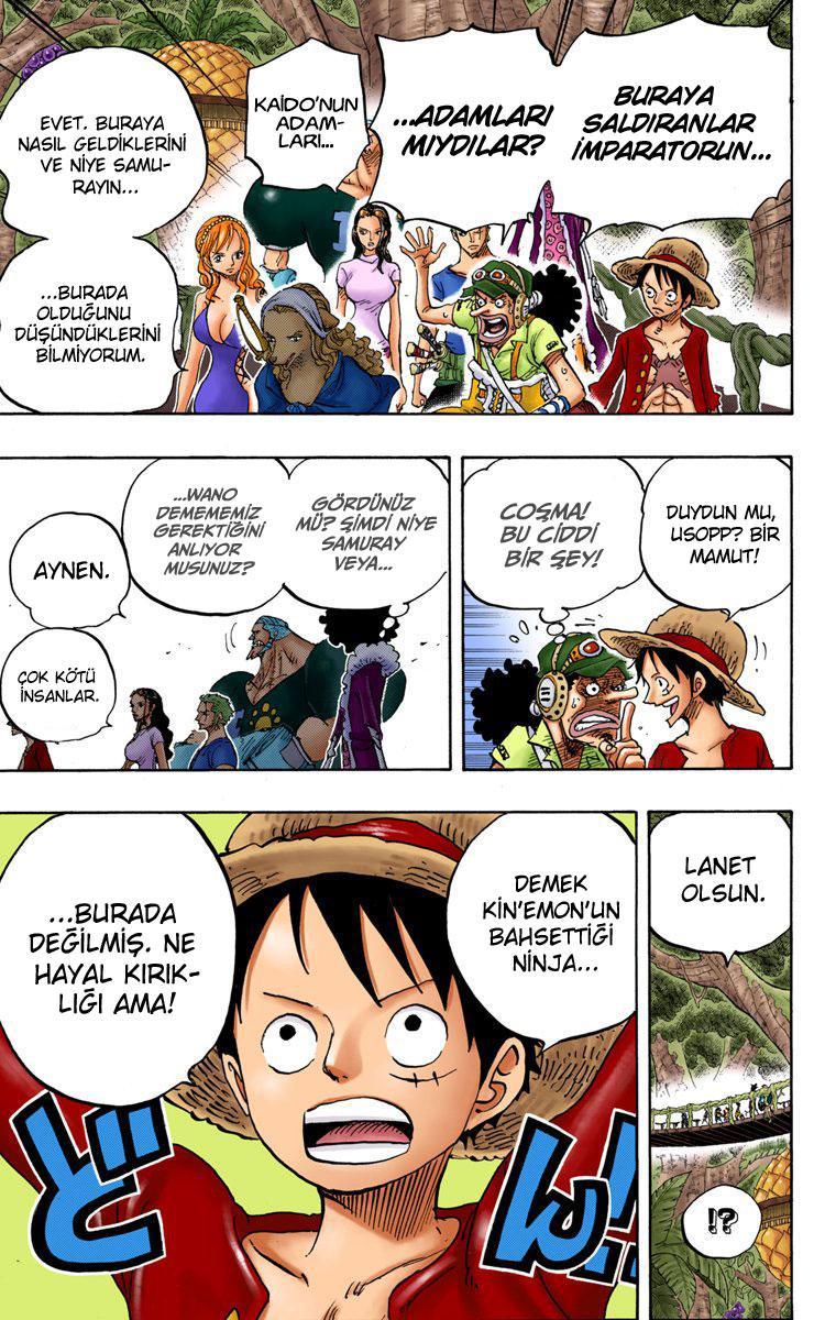 One Piece [Renkli] mangasının 808 bölümünün 11. sayfasını okuyorsunuz.