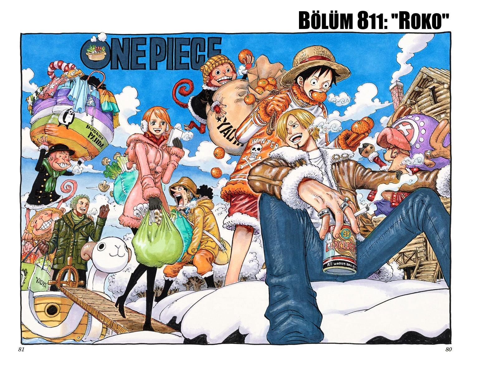 One Piece [Renkli] mangasının 811 bölümünün 2. sayfasını okuyorsunuz.