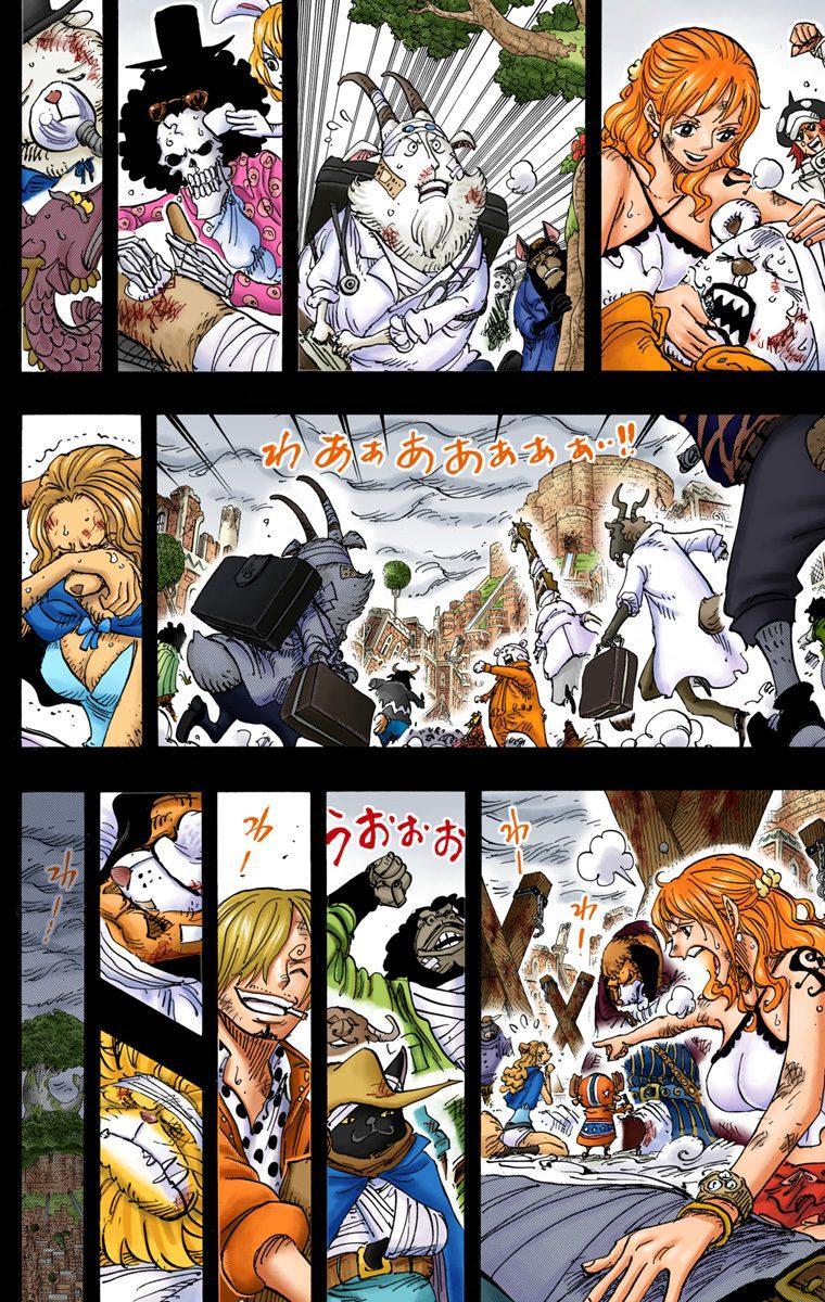 One Piece [Renkli] mangasının 811 bölümünün 14. sayfasını okuyorsunuz.