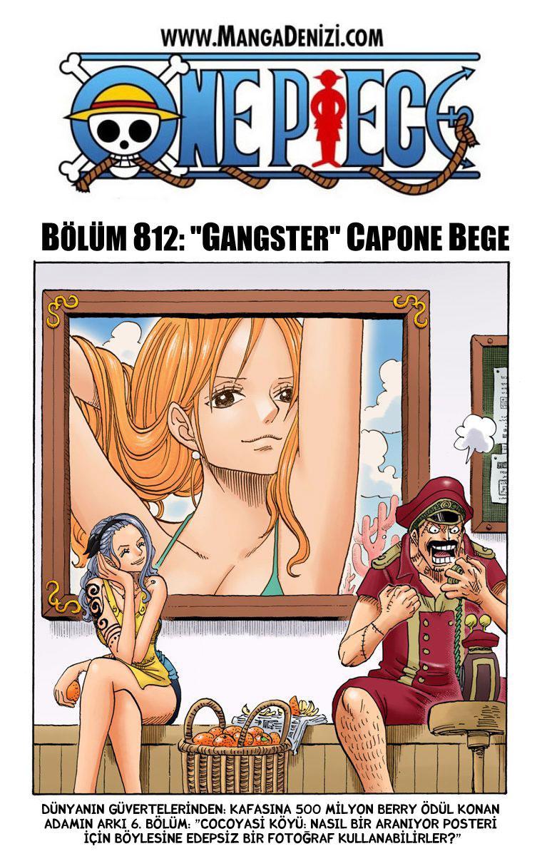 One Piece [Renkli] mangasının 812 bölümünün 2. sayfasını okuyorsunuz.