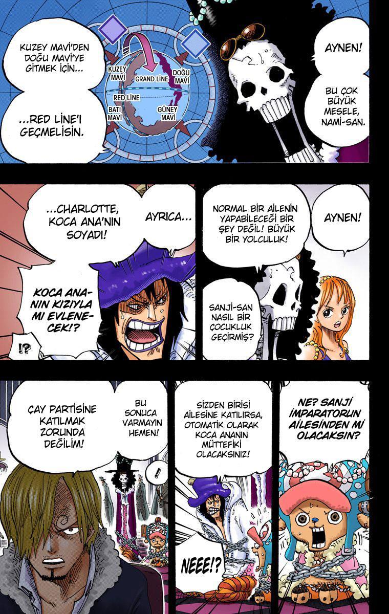 One Piece [Renkli] mangasının 813 bölümünün 6. sayfasını okuyorsunuz.