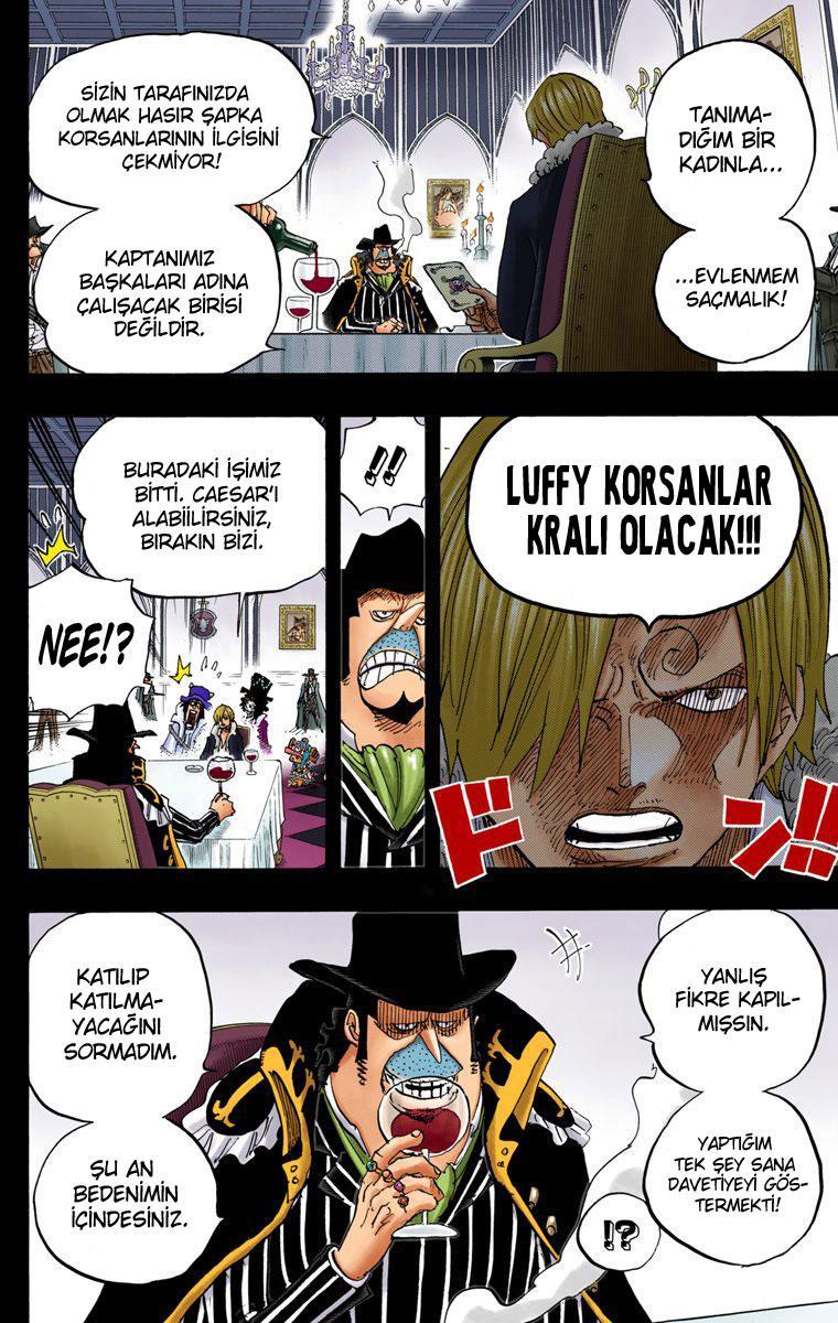 One Piece [Renkli] mangasının 813 bölümünün 7. sayfasını okuyorsunuz.