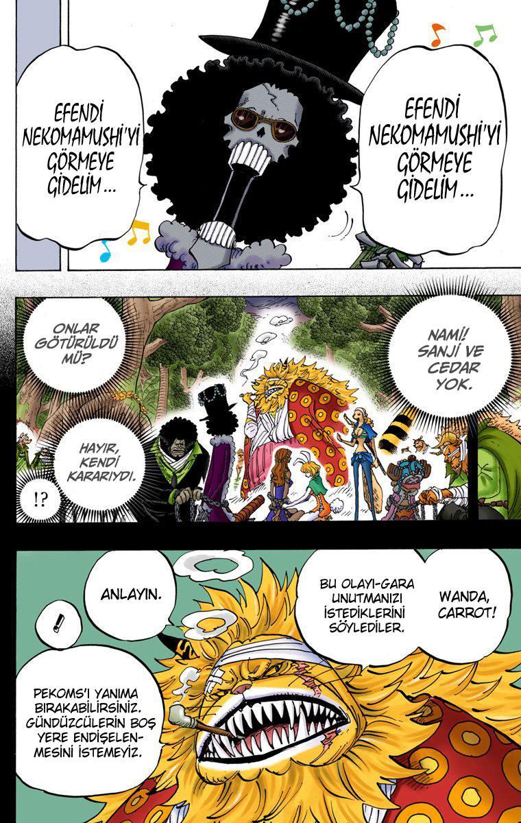One Piece [Renkli] mangasının 814 bölümünün 3. sayfasını okuyorsunuz.