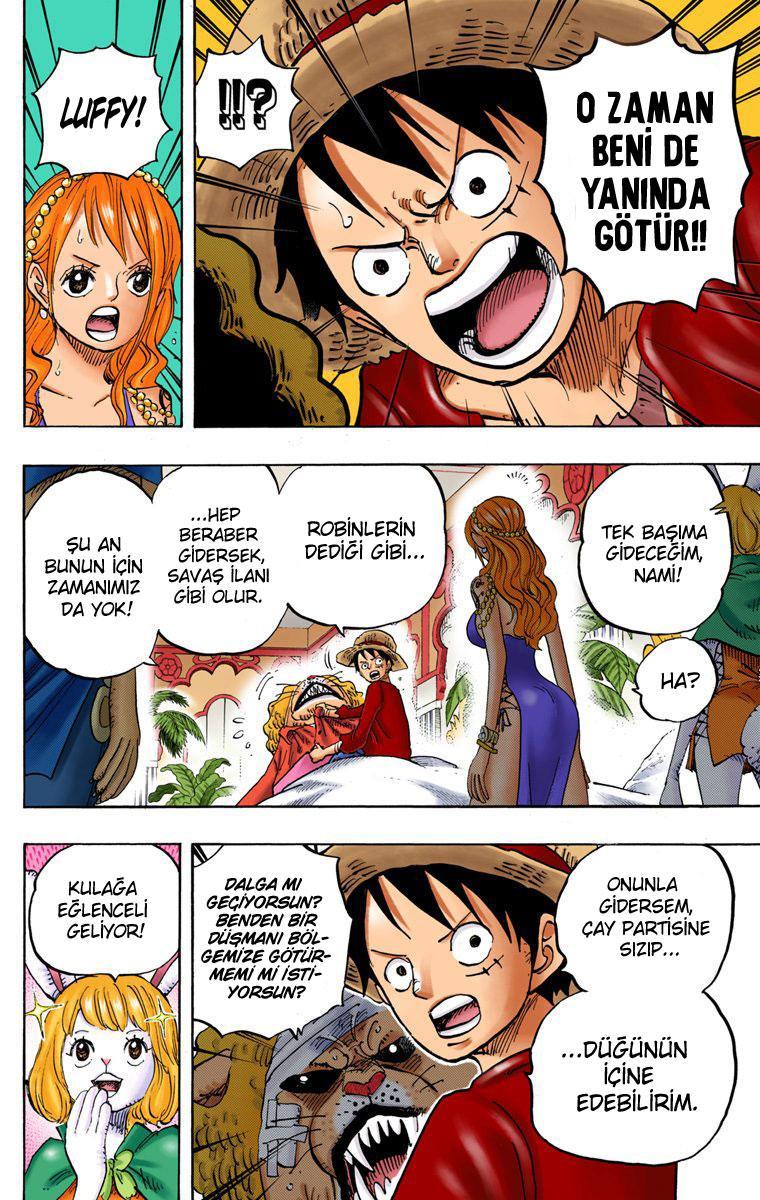 One Piece [Renkli] mangasının 815 bölümünün 9. sayfasını okuyorsunuz.