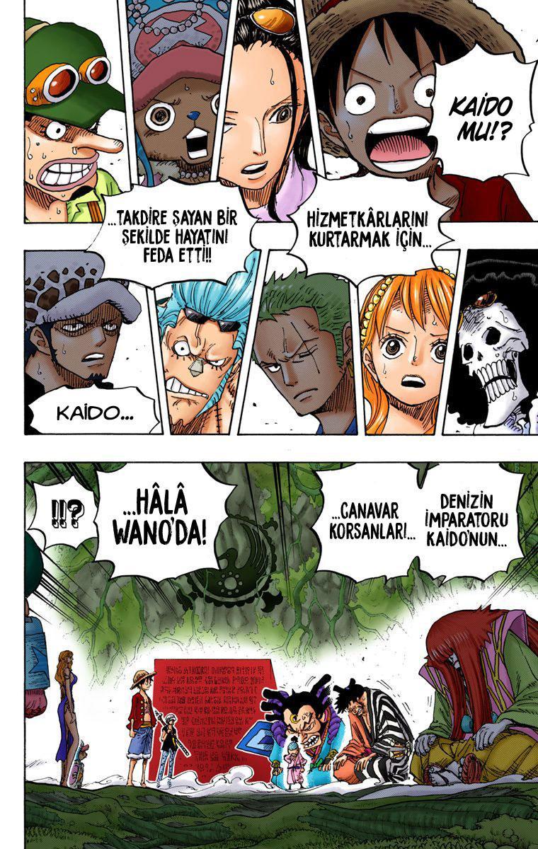 One Piece [Renkli] mangasının 818 bölümünün 15. sayfasını okuyorsunuz.