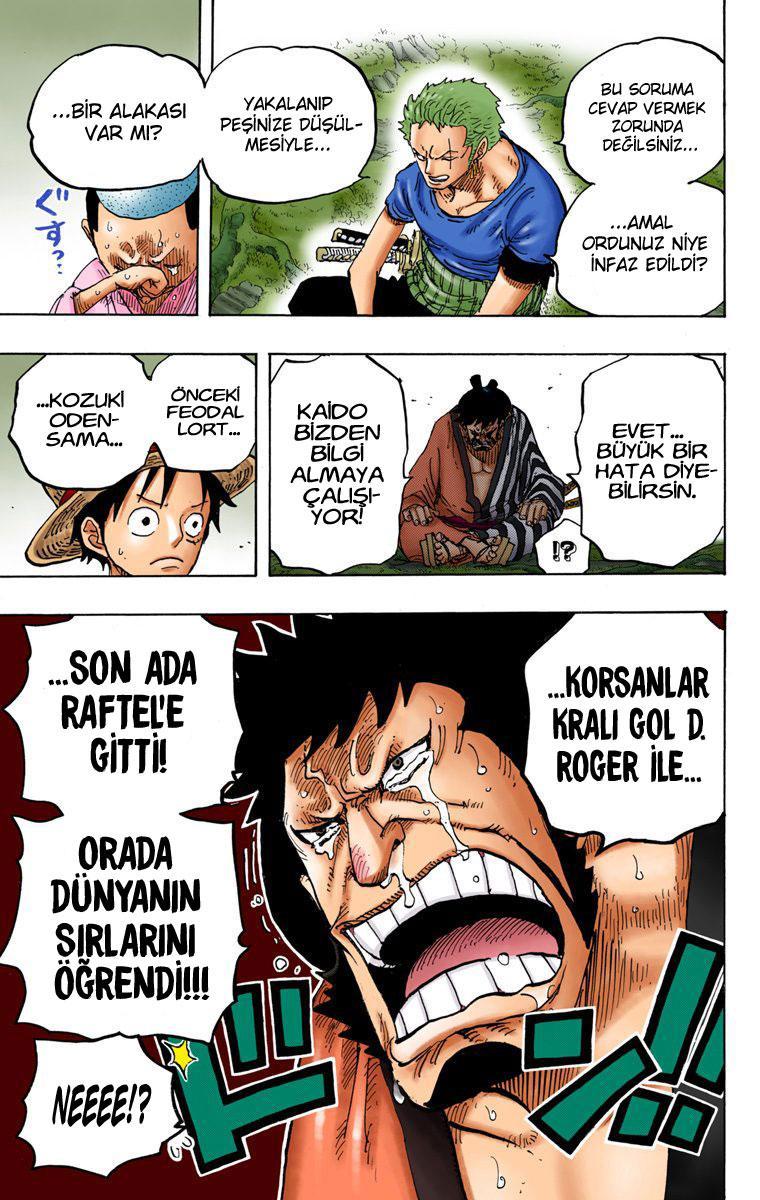 One Piece [Renkli] mangasının 818 bölümünün 16. sayfasını okuyorsunuz.