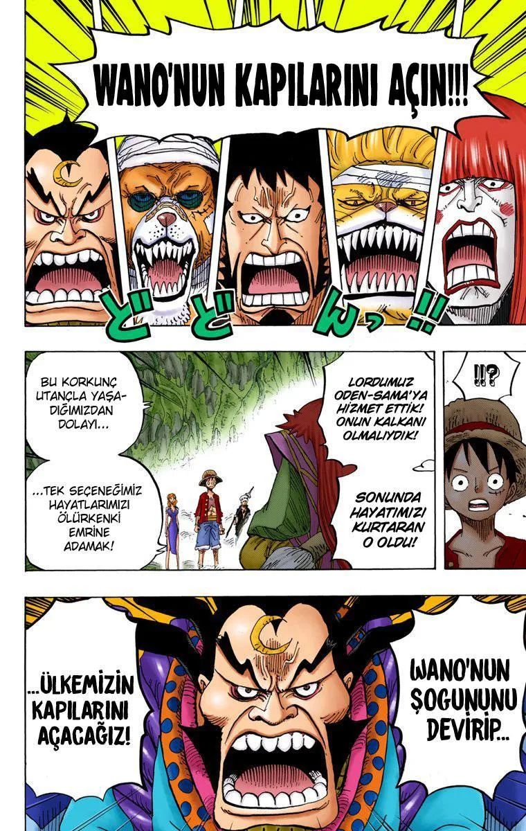 One Piece [Renkli] - Bölüm 0819 - Sayfa 5