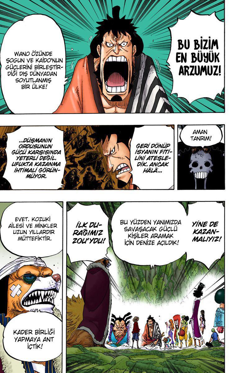 One Piece [Renkli] mangasının 819 bölümünün 6. sayfasını okuyorsunuz.