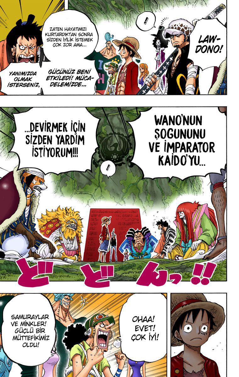 One Piece [Renkli] mangasının 819 bölümünün 8. sayfasını okuyorsunuz.