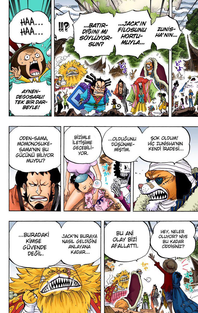 One Piece [Renkli] mangasının 821 bölümünün 17. sayfasını okuyorsunuz.
