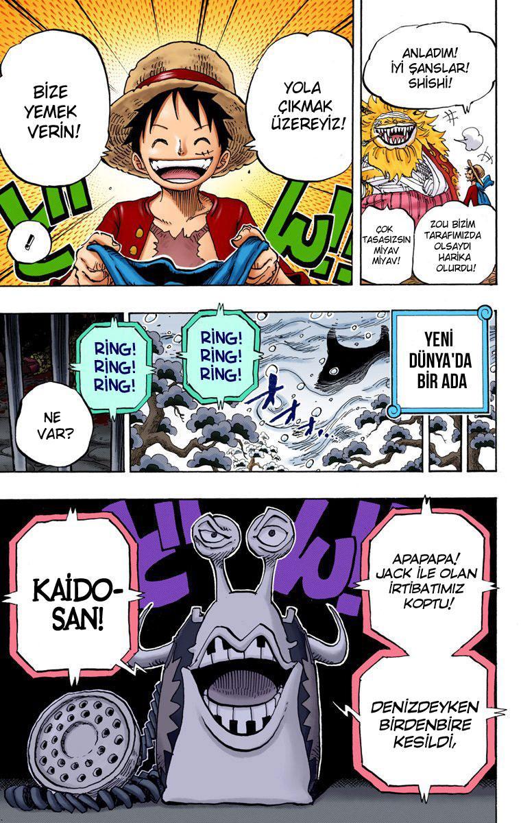 One Piece [Renkli] mangasının 821 bölümünün 18. sayfasını okuyorsunuz.