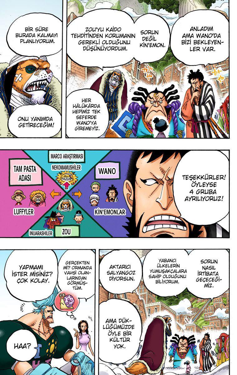 One Piece [Renkli] mangasının 822 bölümünün 6. sayfasını okuyorsunuz.