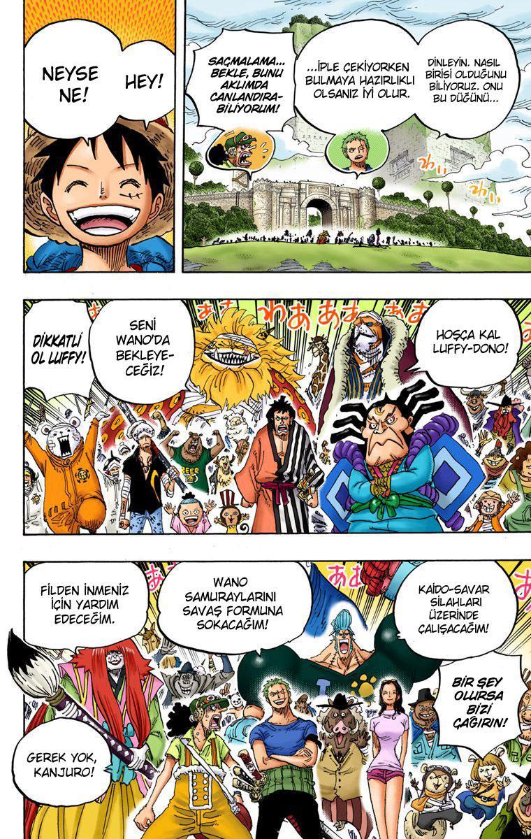 One Piece [Renkli] mangasının 822 bölümünün 15. sayfasını okuyorsunuz.