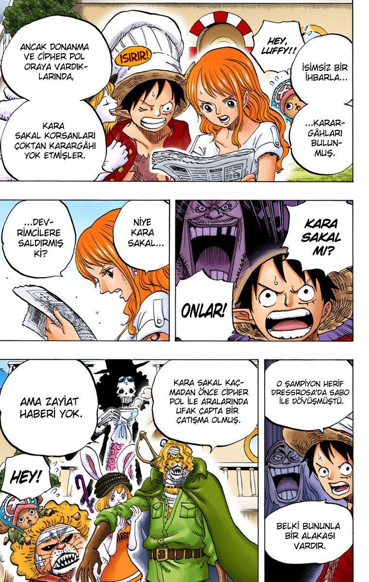 One Piece [Renkli] mangasının 824 bölümünün 5. sayfasını okuyorsunuz.