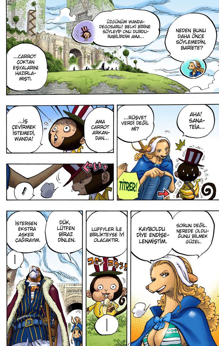 One Piece [Renkli] mangasının 824 bölümünün 8. sayfasını okuyorsunuz.