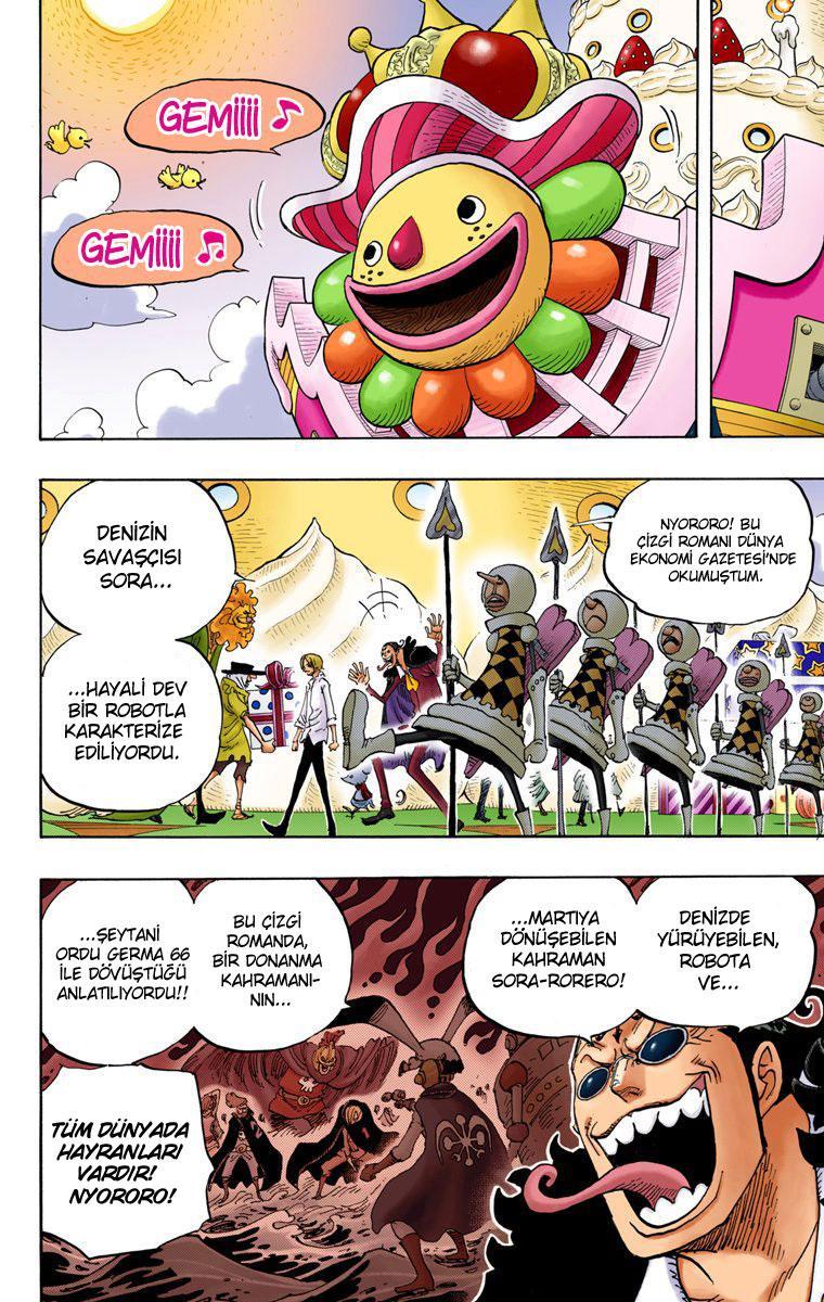 One Piece [Renkli] mangasının 825 bölümünün 3. sayfasını okuyorsunuz.