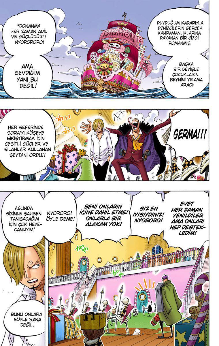 One Piece [Renkli] mangasının 825 bölümünün 4. sayfasını okuyorsunuz.