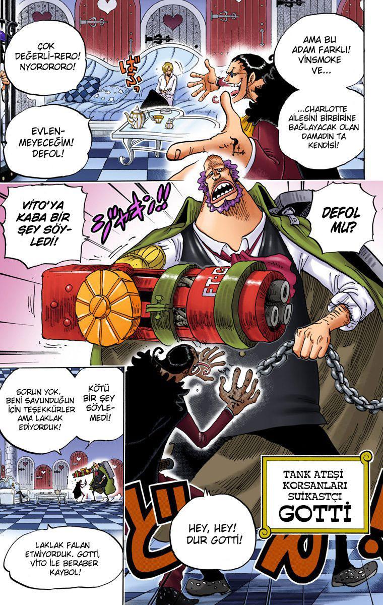 One Piece [Renkli] mangasının 825 bölümünün 6. sayfasını okuyorsunuz.