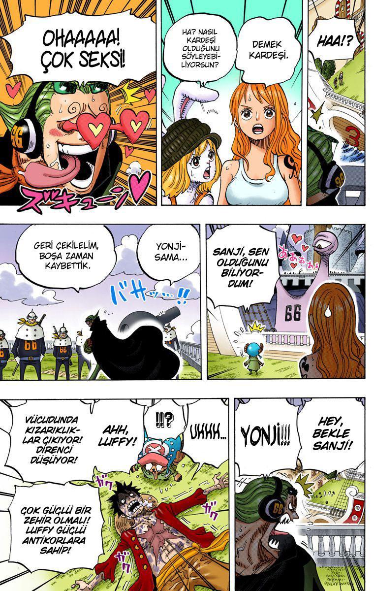 One Piece [Renkli] mangasının 826 bölümünün 6. sayfasını okuyorsunuz.