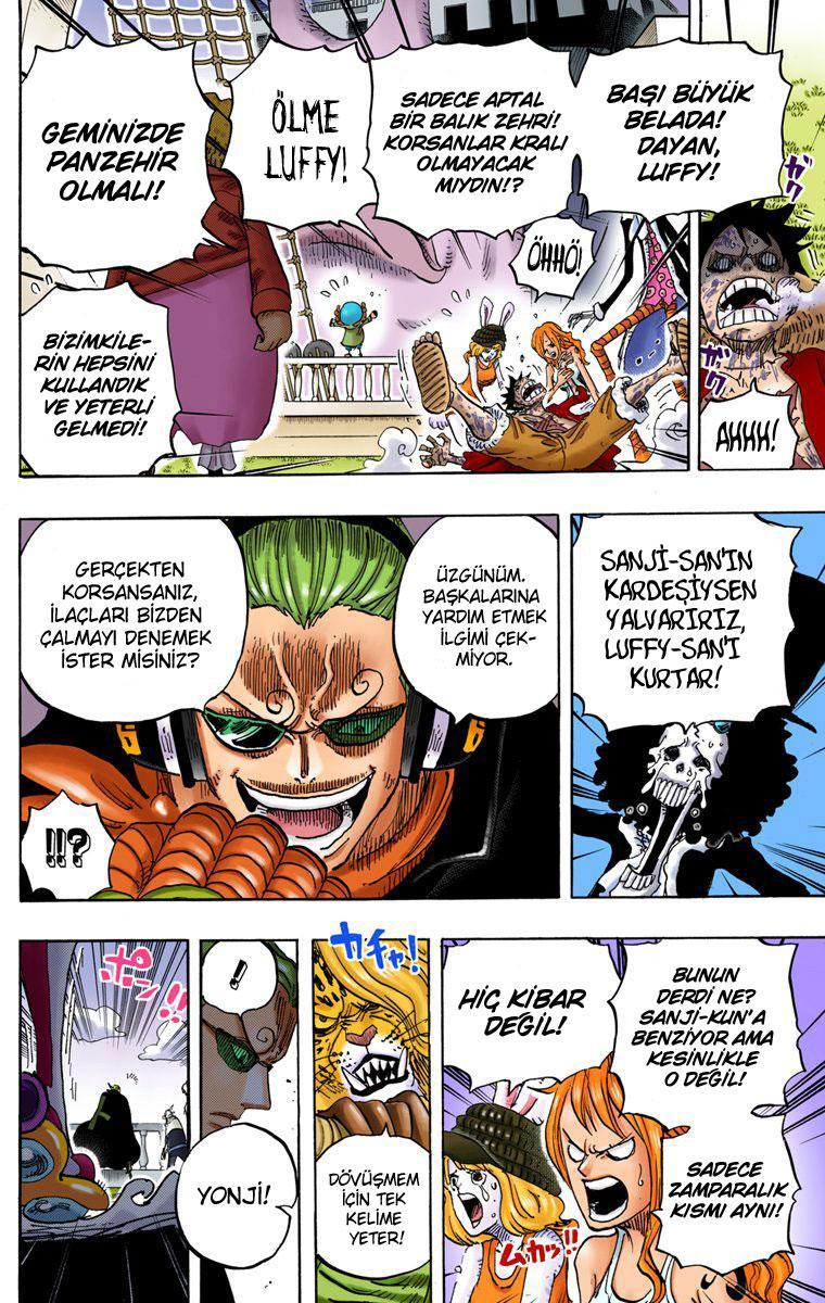 One Piece [Renkli] mangasının 826 bölümünün 7. sayfasını okuyorsunuz.