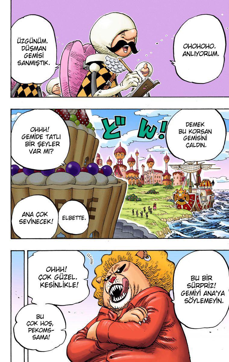 One Piece [Renkli] mangasının 827 bölümünün 3. sayfasını okuyorsunuz.