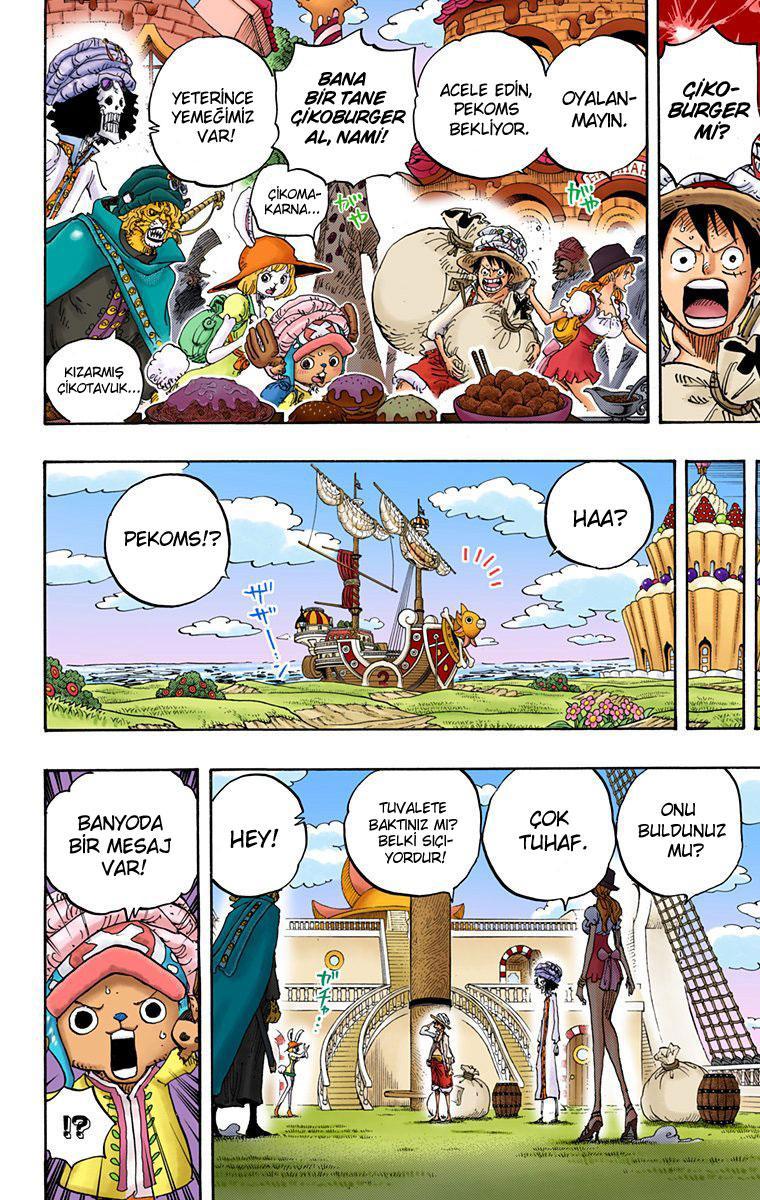 One Piece [Renkli] mangasının 828 bölümünün 13. sayfasını okuyorsunuz.