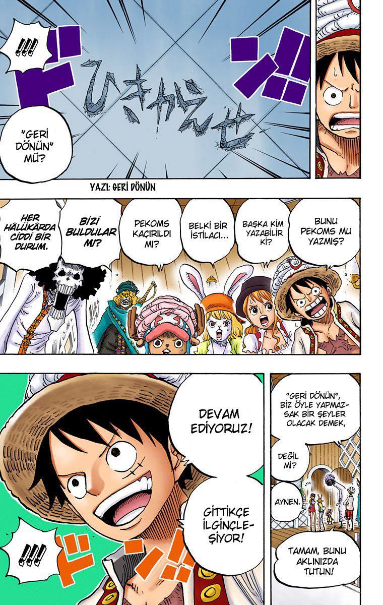 One Piece [Renkli] mangasının 828 bölümünün 14. sayfasını okuyorsunuz.