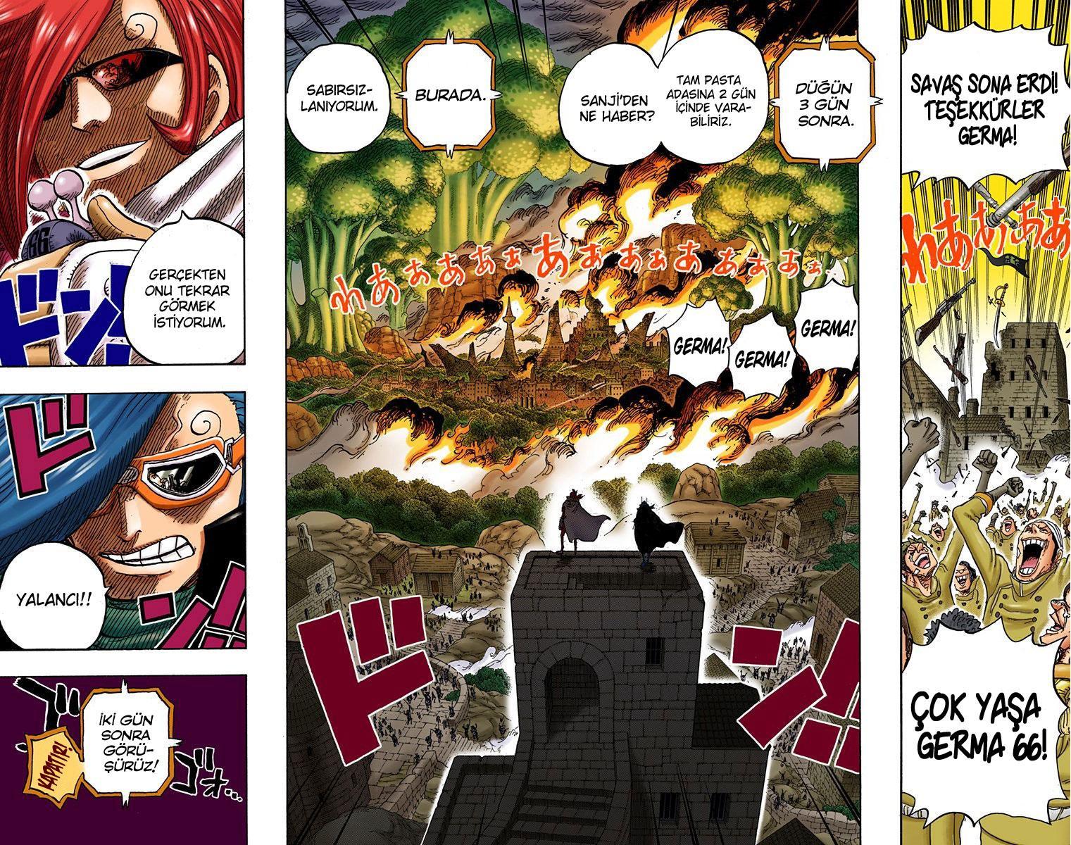 One Piece [Renkli] mangasının 828 bölümünün 17. sayfasını okuyorsunuz.