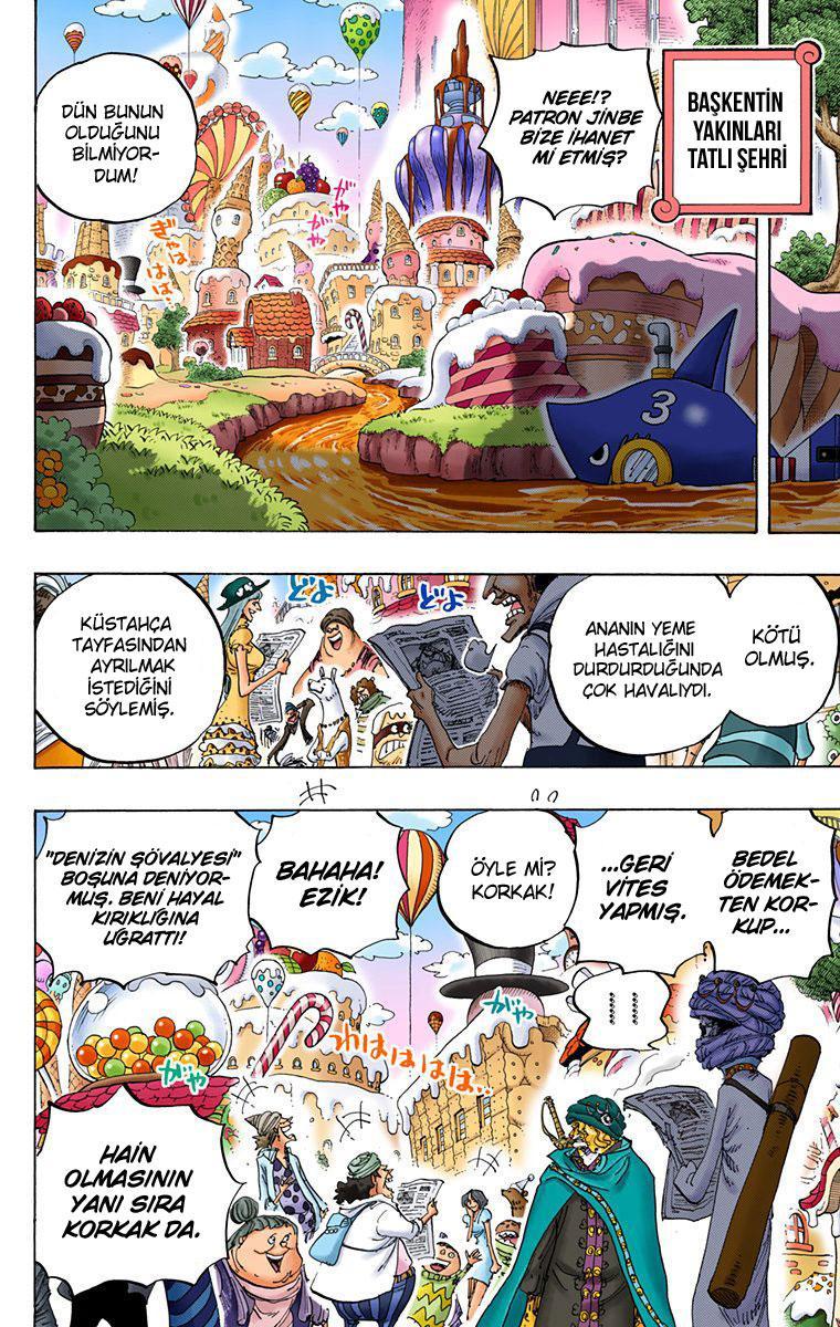 One Piece [Renkli] mangasının 834 bölümünün 5. sayfasını okuyorsunuz.