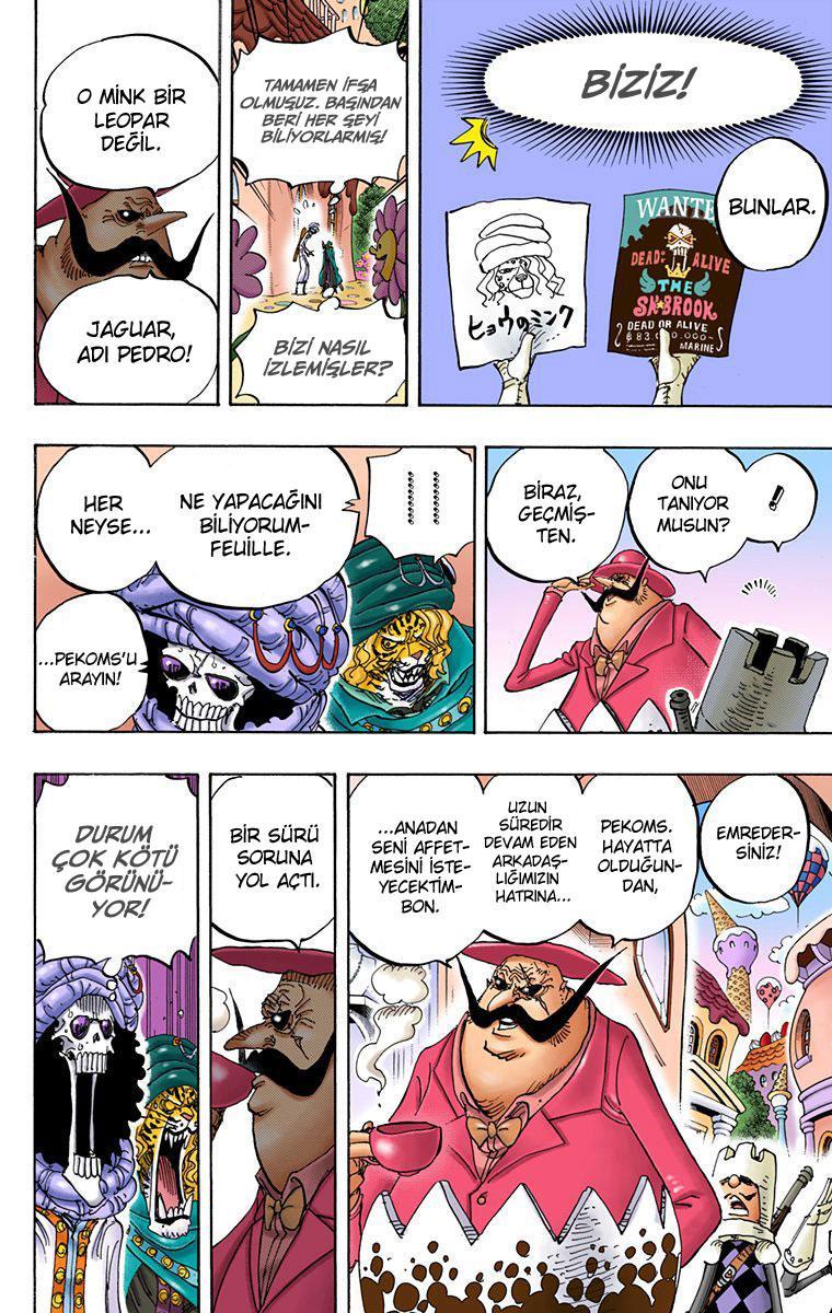 One Piece [Renkli] mangasının 834 bölümünün 9. sayfasını okuyorsunuz.