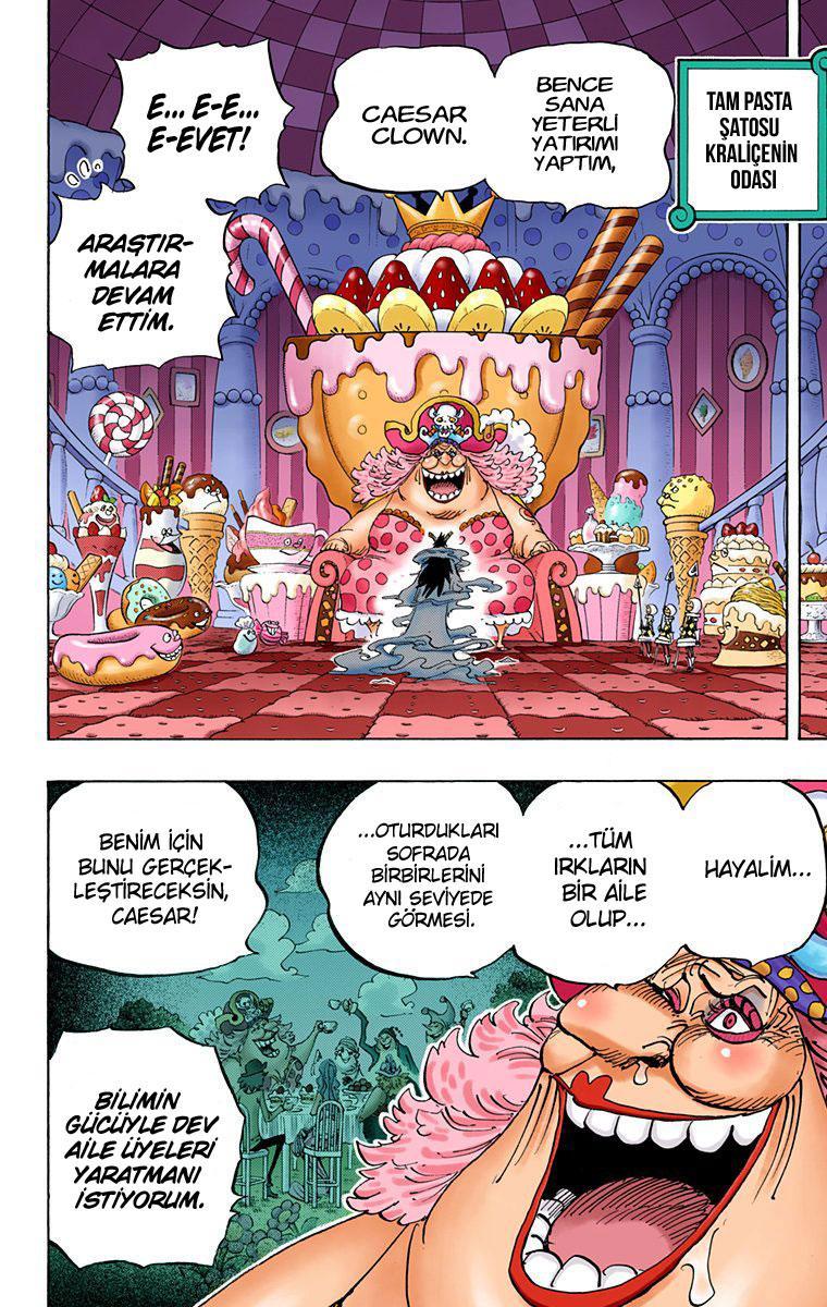 One Piece [Renkli] mangasının 834 bölümünün 13. sayfasını okuyorsunuz.