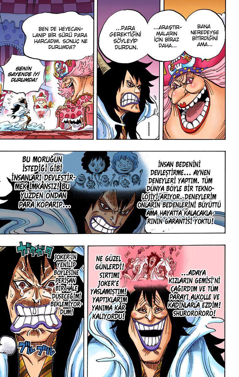 One Piece [Renkli] mangasının 834 bölümünün 14. sayfasını okuyorsunuz.