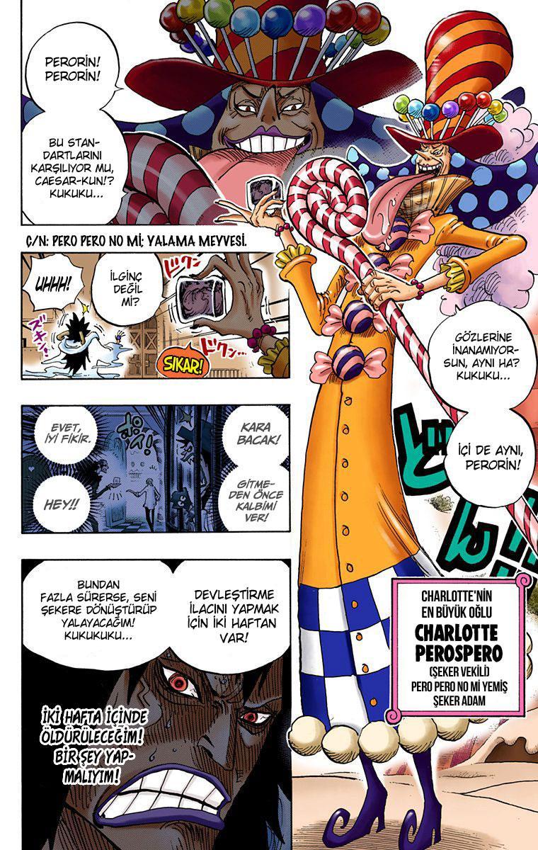 One Piece [Renkli] mangasının 834 bölümünün 17. sayfasını okuyorsunuz.