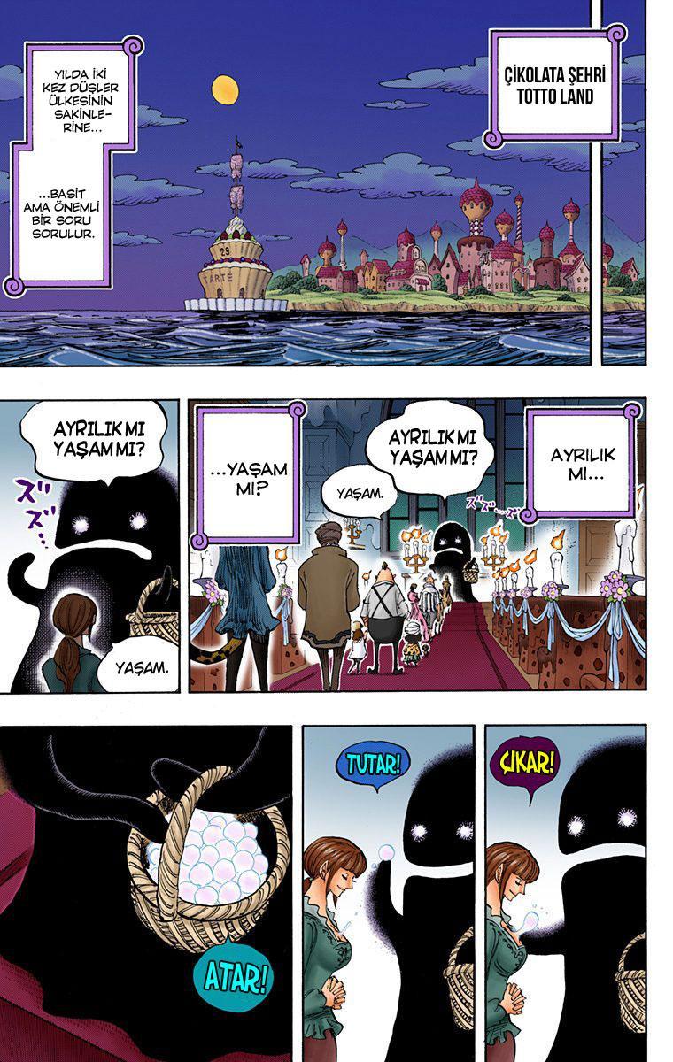 One Piece [Renkli] mangasının 835 bölümünün 3. sayfasını okuyorsunuz.