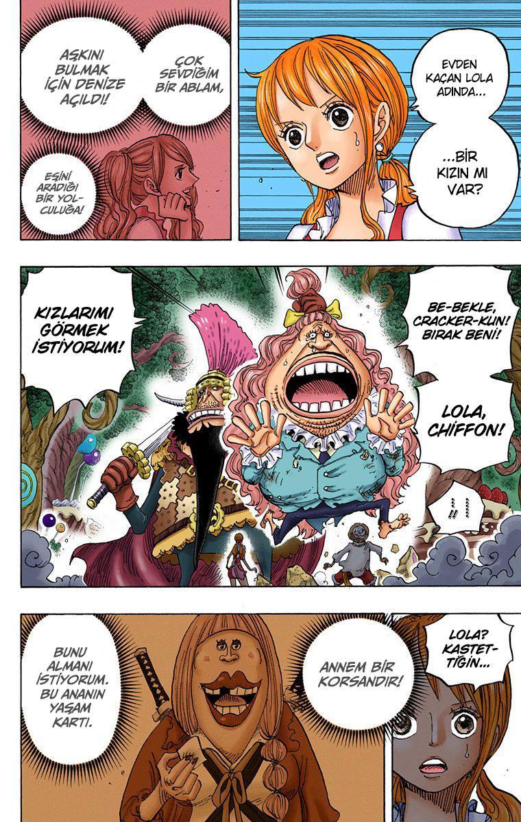 One Piece [Renkli] mangasının 836 bölümünün 3. sayfasını okuyorsunuz.