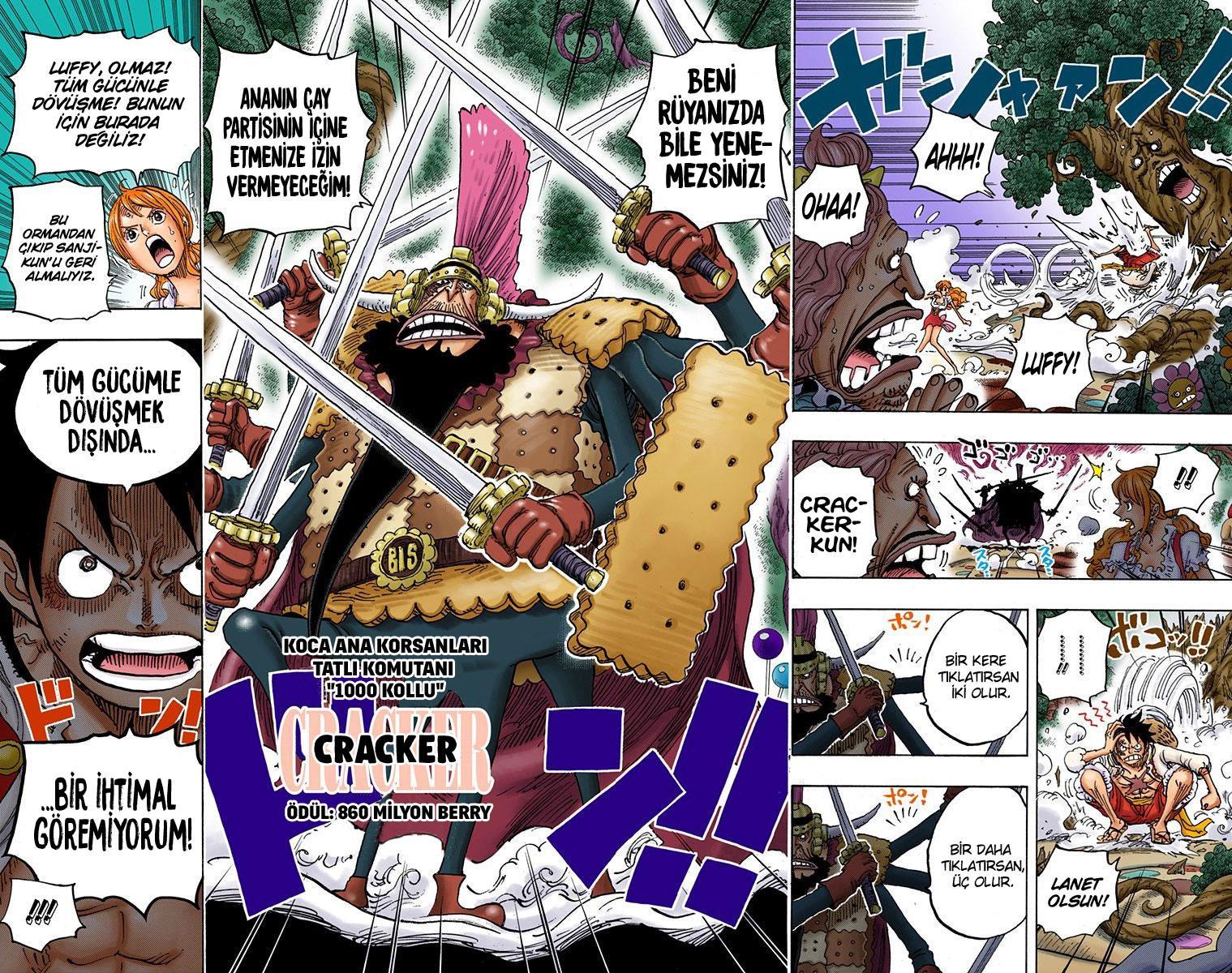 One Piece [Renkli] mangasının 836 bölümünün 15. sayfasını okuyorsunuz.