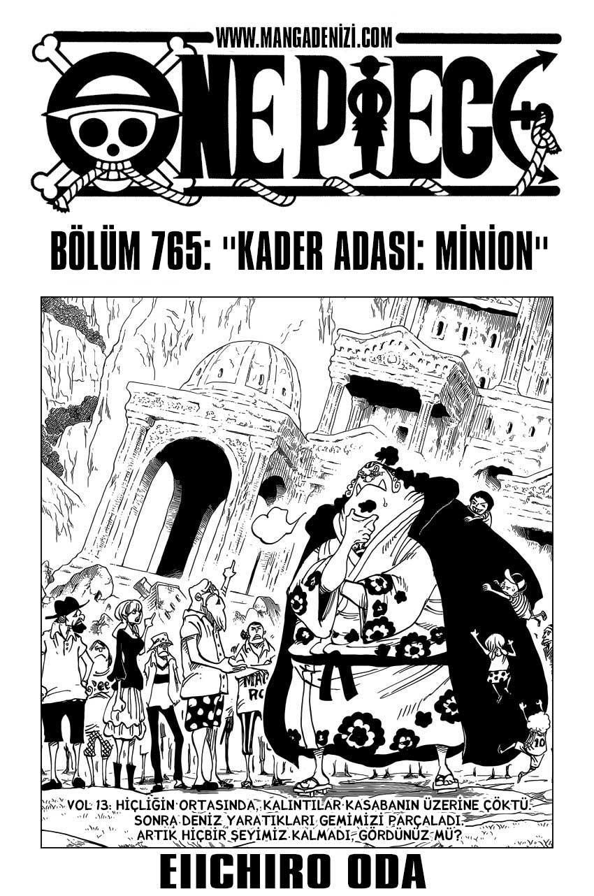 One Piece mangasının 0765 bölümünün 2. sayfasını okuyorsunuz.
