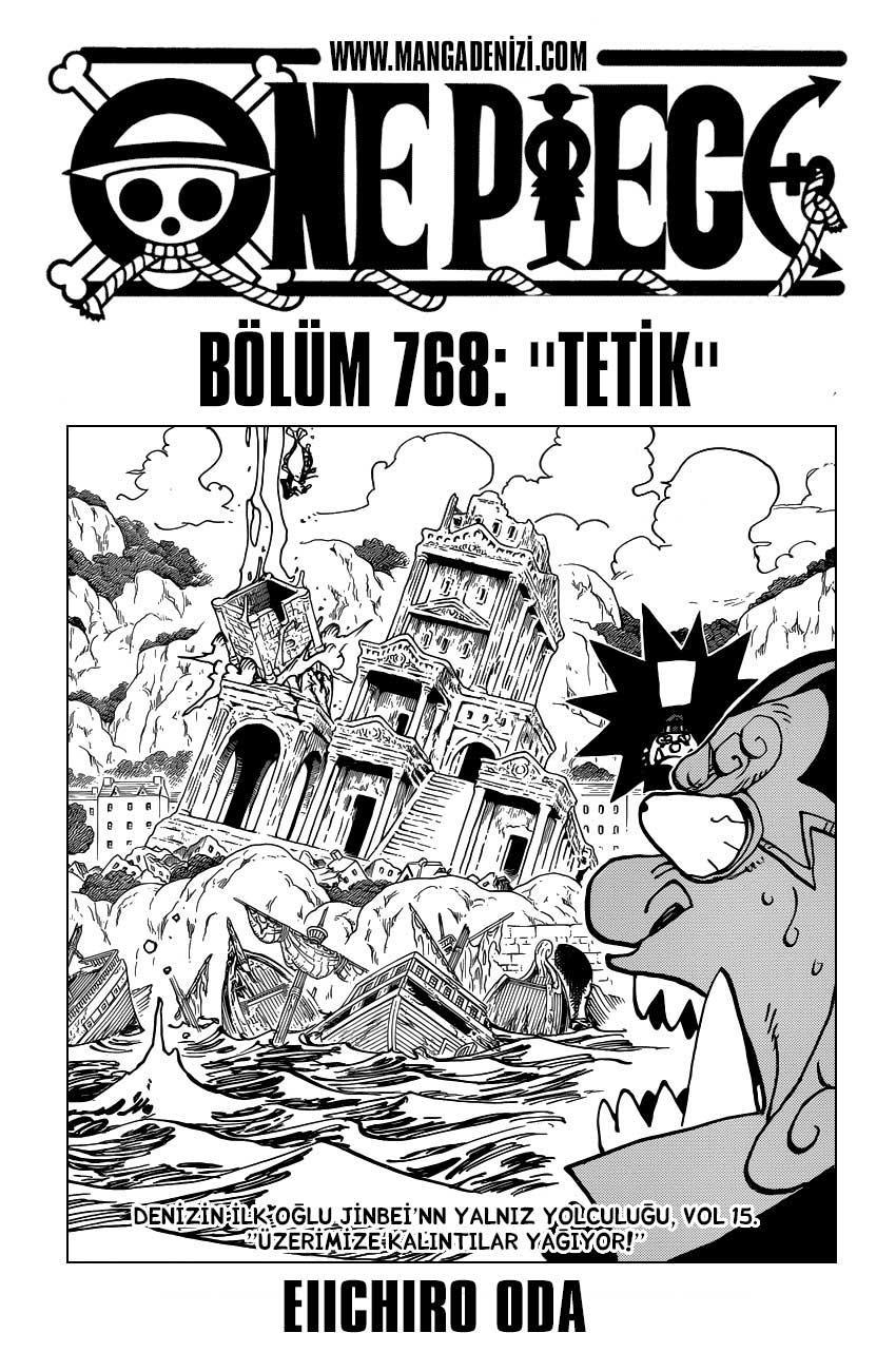 One Piece mangasının 0768 bölümünün 2. sayfasını okuyorsunuz.