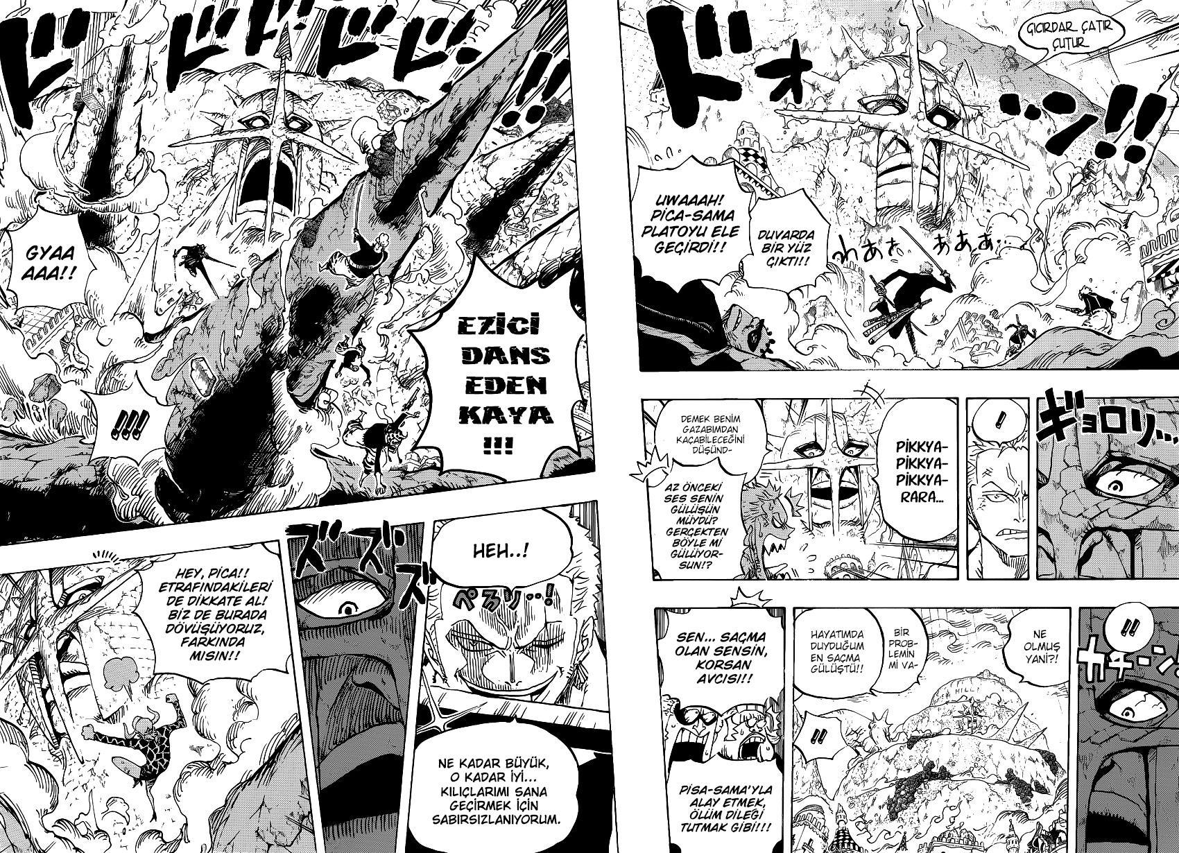 One Piece mangasının 0770 bölümünün 8. sayfasını okuyorsunuz.