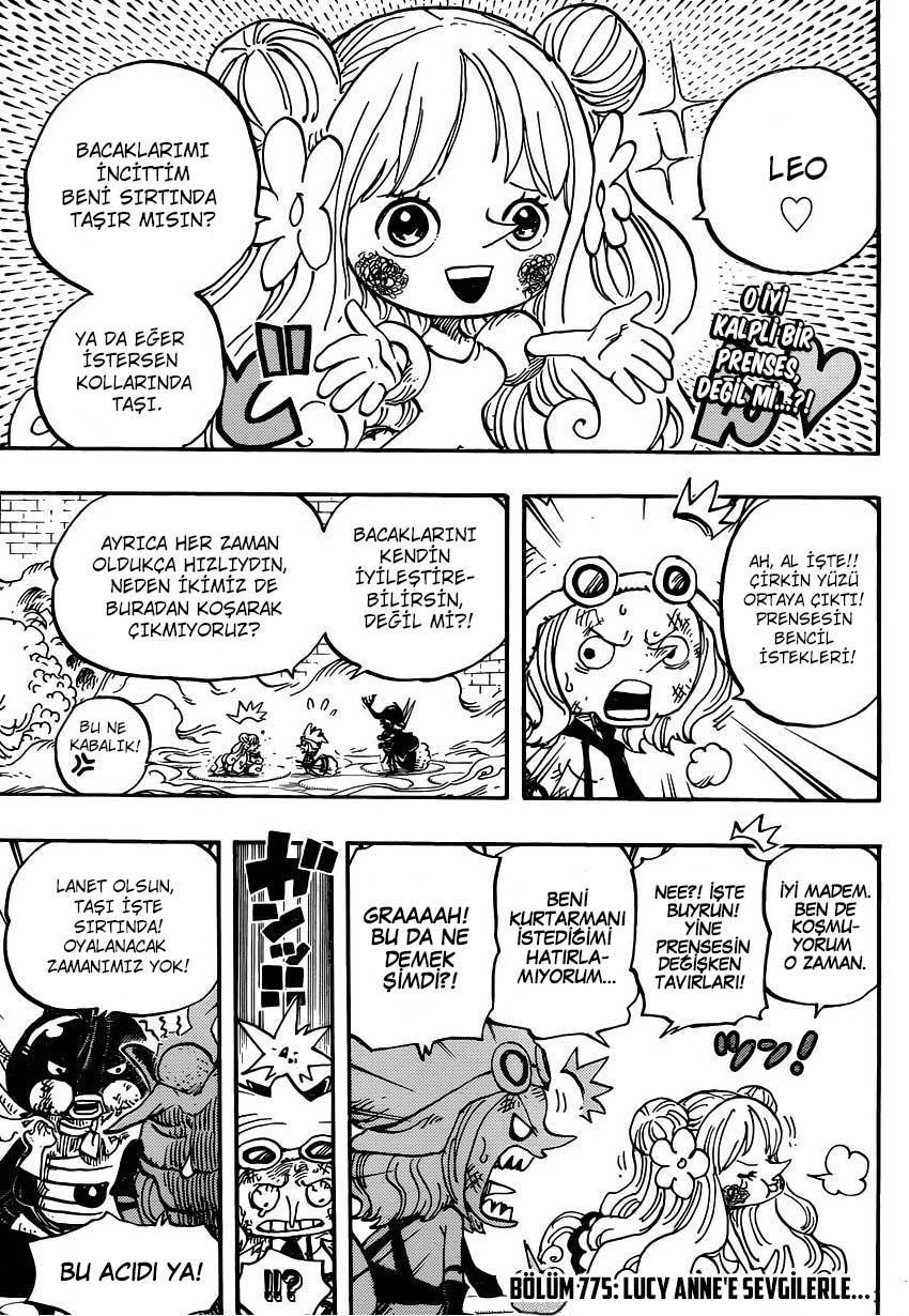 One Piece mangasının 0775 bölümünün 2. sayfasını okuyorsunuz.